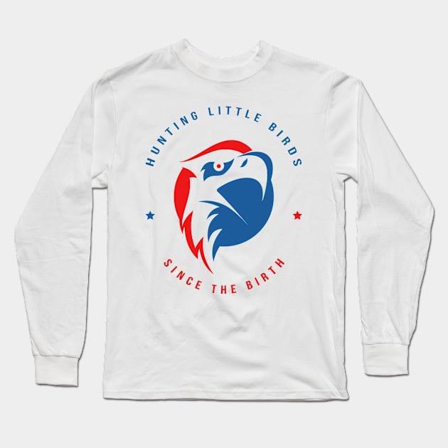 Hunting Little Birds Long Sleeve T-Shirt by Whatastory